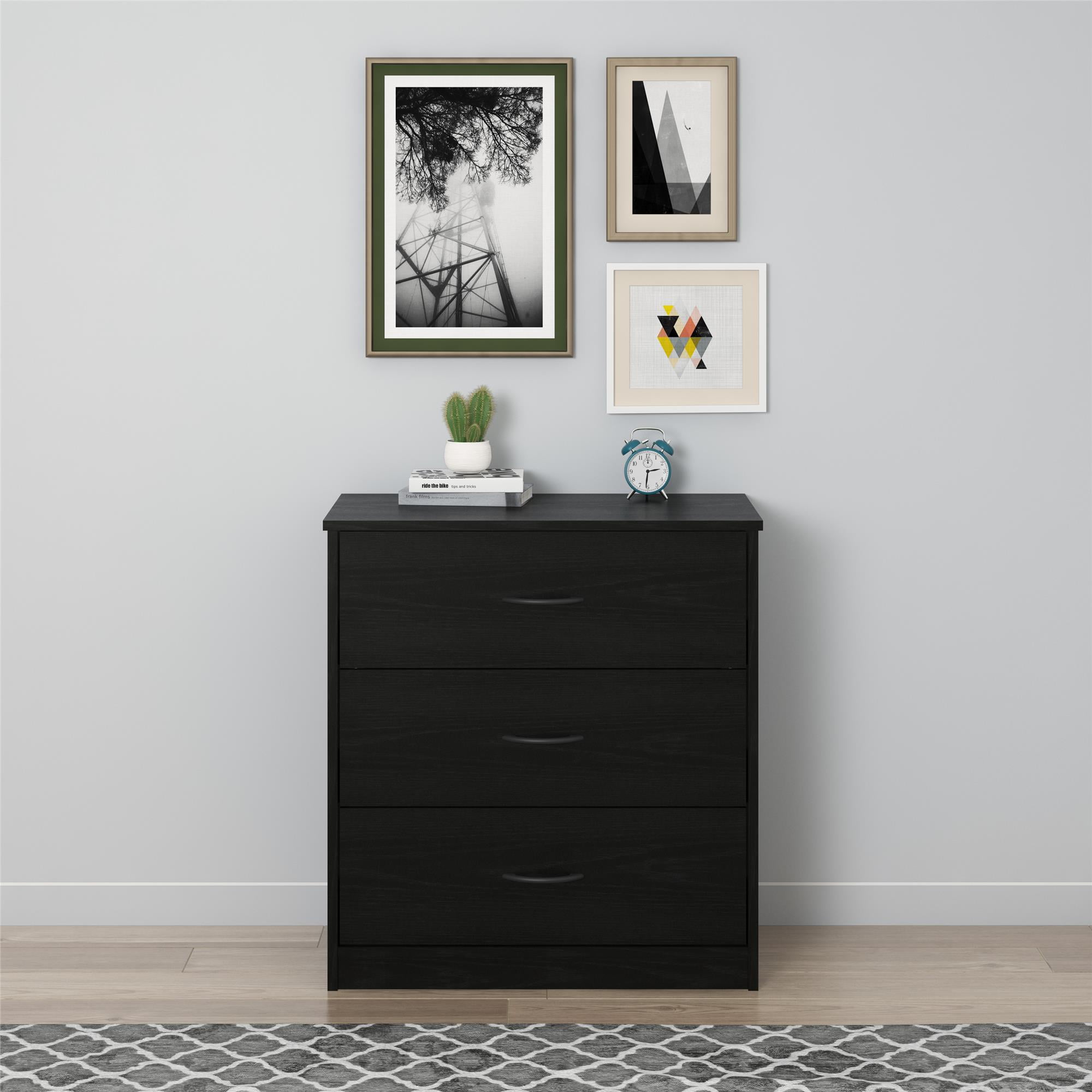 room essentials mixed material 3 drawer dresser instructions