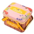 thumbnail image 5 of Linnome Tinplate Portable Basket Color Bunny Tin Box Storage Organizer Easter Holiday Home Decorative Storage Supplies, 5 of 5