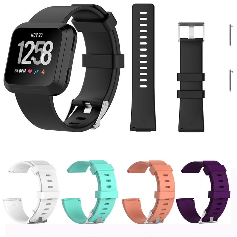 fitbit versa smartwatch with small & large bands