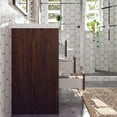 thumbnail image 3 of Eviva Lugano 36" Rosewood Modern Bathroom Vanity w/ White Integrated Top, 3 of 7