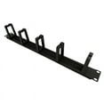 thumbnail image 1 of 1U 19 Inch Rack Cabinets Cable Management Network Organizer Network Brush Panel Five Ring Detachable Wire Manager Frame, 1 of 8