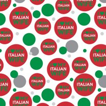 I Love My Italian Wife Premium Gift Wrap Wrapping Paper Roll