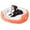 Orange, variant on SugarBloom Washable Dog Bed Sofa Style, Plush Warm Soft Pet Bed for Medium Large Dogs, Non-Slip Bottom Litter Sleeping Bed with Removable Cover,Orange