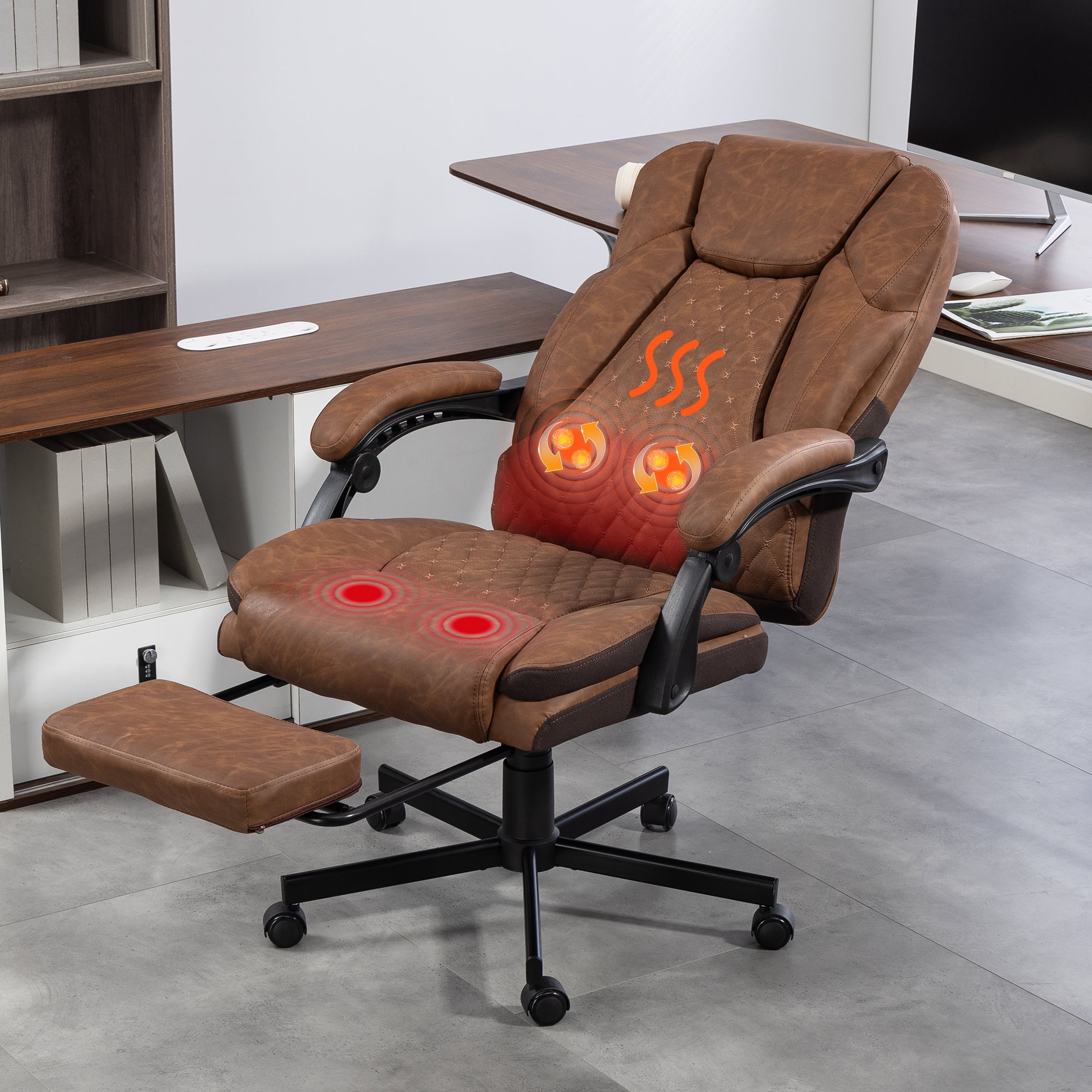 delmango kneading massage heated office product