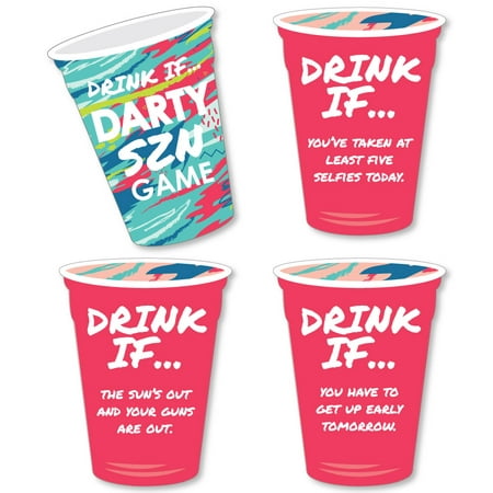 Drink If Game - Darty SZN - Day Drinking Party Season Game - 24