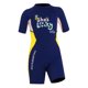 thumbnail image 3 of Traje de neopreno corto para niñas Traje de baño de una pieza Shorty con cremallera Traje de surf de X-MANTA Traje de neopreno, 3 of 7