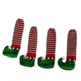 thumbnail image 1 of Christmas Chair Leg Covers, Christmas Decoration Table Chair Leg Covers Elf Stocking Slipper Table Chair Leg Covers4pcs-green, 1 of 5