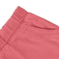 thumbnail image 6 of Women Jean Shorts Pull On Drawstring Denim Shorts with Pockets Trendy High Waisted Casual Raw Hem Jeans Short, 6 of 6