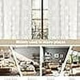 thumbnail image 7 of DriftAway  Olivia White Voile Chiffon Sheer Window Curtain Panel Pair Off-White 52"widthx63"length 63 Inches, 7 of 7
