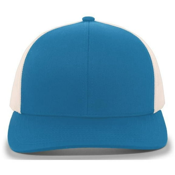 Trucker Snapback Cap, Panther Teal & Beige - One Size