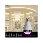 New Bluetooth Colorful Change E27 Connection Music Audio Speaker Wireless Control LED Color Light Bulb