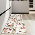 thumbnail image 4 of Multicolor Christmas Pattern Kitchen Rug Mat,Kitchen Runner Rugs Non Skid Washable,Decorative Kitchen Floor Mats for Kitchen,Sink,Laundry,17"X47", 4 of 5