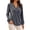 Gray, variant on Women's Velvet Long Sleeve Blouse Ruffled Trim V‑Neck Lantern Sleeve Loose Fit Soft Velour Elegant Dressy Tops for Fall Winter Gray