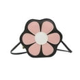 thumbnail image 4 of Girl Crossbody Purse Small Crossbody Bags Zipper Trendy Flower Purse Portable PU Pink, 4 of 7