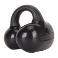 thumbnail image 1 of Auriculares inalámbricos con clip y Bluetooth 5.3, estéreo, de una sola oreja, abiertos, para negocios, color negro, 1 of 14