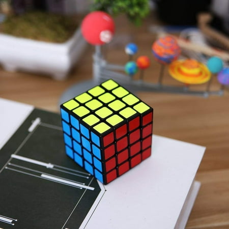 GLiving Speed Cube 4x4x4 Educational Special Toys Brain Teaser Gift Box Develop Brain Logic Thinking Ability Best