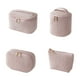 thumbnail image 2 of Bolsa de viaje portátil de terciopelo de pana para maquillaje y artículos de aseo, bolsas multiusos de gran apertura para un almacenamiento organizado. Cajas de almacenamiento, 2 of 9