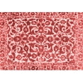 thumbnail image 1 of Ahgly Company Indoor Rectangle Abstract Red Modern Area Rugs, 7' x 10', 1 of 4