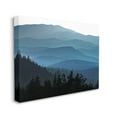thumbnail image 2 of Stupell Blue Layered Mountain Peaks Landscape Photography Gallery Wrapped Canvas Print Wall Art, 2 of 5
