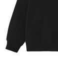 thumbnail image 5 of idosla Girl Boy Oversized Hoodies Fleece Pullover Sweatshirts Kids Fashion Casual Outfits Fall Winter Clothes (Black, 3-4 Years), 5 of 9