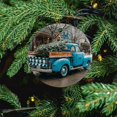thumbnail image 5 of Xmas Trees Truck Ornament Blue Vintage Truck Keepsake Ceramic Ornament Funny Commemorative Ornaments & Gift Ornament Xmas Present, 5 of 5