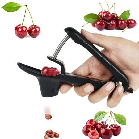 

Cherry Olive Pitter Tool Cherry Pitter Seed Remover Cherry Core Remover Tool with Space-Saving Lock Design Kitchen Handheld Gadget Tool Cherry Stoner Seed Extractor
