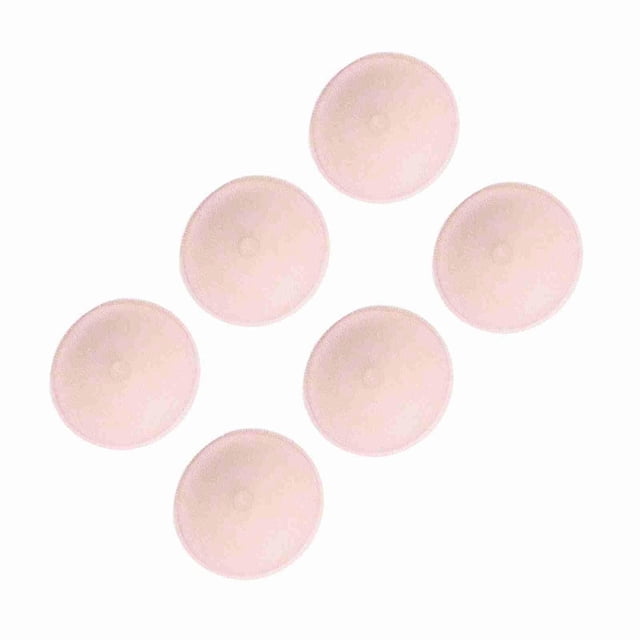 6pcs Washable Reusable Soft Cotton Breast Pads Absorbent Breastfeeding Nursing Pad