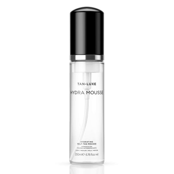 TAN-LUXE Hydra-Mousse - Hydrating Self-Tan Mousse 200ml - Cruelty & Toxin Free - Light/Medium
