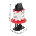 thumbnail image 3 of Shisuyan Circuit Breaker Lockout Device Black 1Set 1.8x1in Power Isolation, 3 of 8