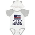 thumbnail image 3 of Inktastic Firefighter Uncle Fireman Nephew Boys or Girls Baby Bodysuit, 3 of 5