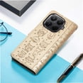thumbnail image 2 of Funda Cartera FOXDOCK para Xiaomi 15T Pro , Flip PU con Relieve de Gatos y Perros, Tarjetero y Soporte, 2 of 6