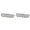 Silver 2PCS, variant on Ice Cube Tray – 18 Slot Ice Cube Maker With Easy Release Handle