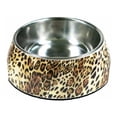 thumbnail image 3 of Plato Comedero Lujo Para Perro Mascota Pet75 Leopardo 350ml PET75 Leopardo 350ml, 3 of 3