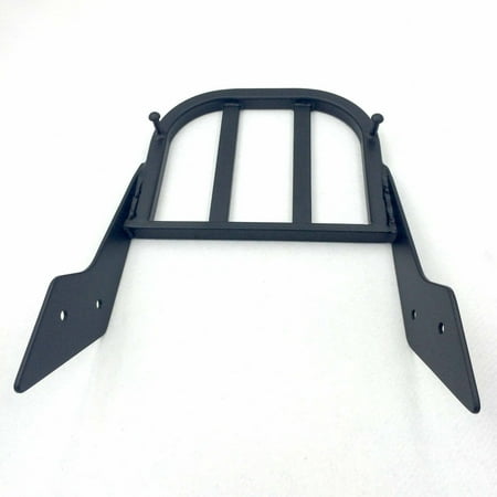 Honda Vtx Sissy Bar (HTT-MOTOR Motorcycle Black Sissy Bar Luggage Rack For 2002-2006 Honda VTX 1300C /2002-2011 Honda VTX 1800C /2005-2011 Honda VTX)