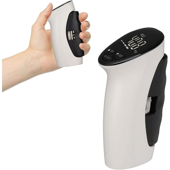 Electronic Grip Strength Tester, Digital Hand Dynamometer with Backlit LED for Grip Strength Testing