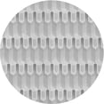 thumbnail image 1 of Ahgly Company Tapis d'Intérieur Lavables en Machine, Ronds, Gris, 8' Ronds, 1 of 7