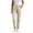 Beige, variant on Women's Travel Pants with Zipper Pockets Drawstring Elastic High Waist Petite Ankle Slacks Lightweight Stretch Quick Dry Cargo Summer Cool Pants Black S