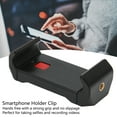 thumbnail image 4 of Tripod Mount Smartphone Clip, Impact Resistance ABS Rotatable Lightweight Phone Tripod Mount Adapter  For Selfie Sticks, 4 of 8