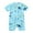 Q190-Light Blue, variant on UAYOTSE Summer Toddler Boys Girls Short Sleeve Cartoon Dinosaur Prints 1 Piece Swimwear Beach Swimsuit Bikini,Sizes 12-18 Months