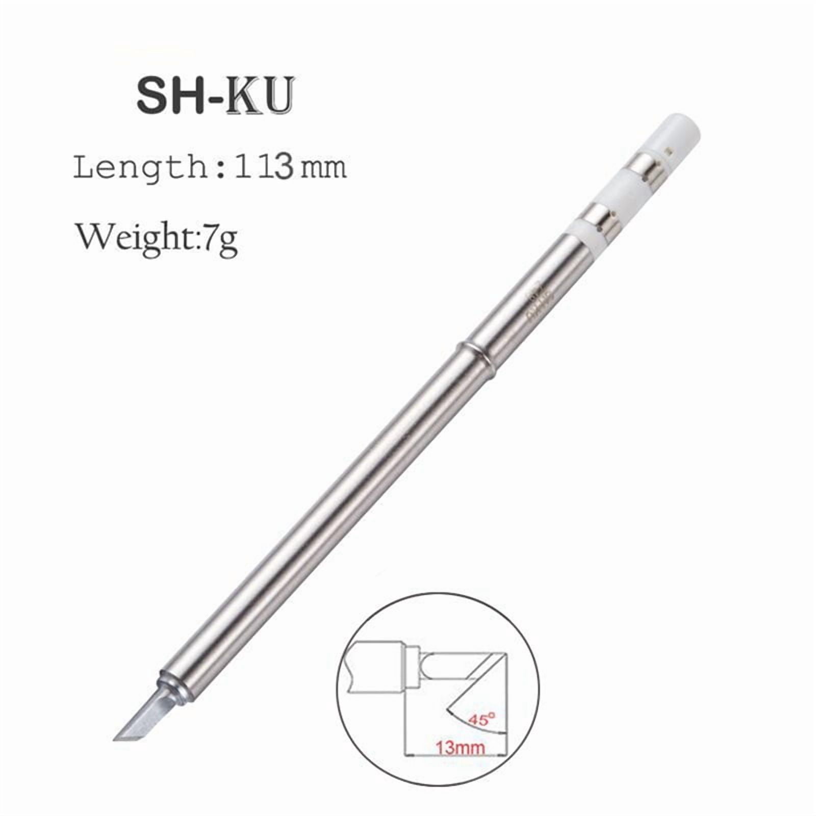 SH72 Soldering Iron 65W 12-24V 220-400℃ Adjustable Temperature SH72 KU Welding Tool Not T12 Dark Blue