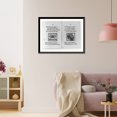 thumbnail image 3 of Historic Framed Print, [Illustrated pages from various early editions of the story of the death and funeral of Cock Robin" reproduced in the LCQJ, April 1973]" - 11, 17-7/8" x 21-7/8", 3 of 9