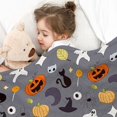 thumbnail image 4 of Halloween Throw Blanket 50" x 60" - Soft Flannel Blanket, Cozy Plush for Couch, Sofa & Bed, Fall Winter Decor, for Kids & Adults, 4 of 5