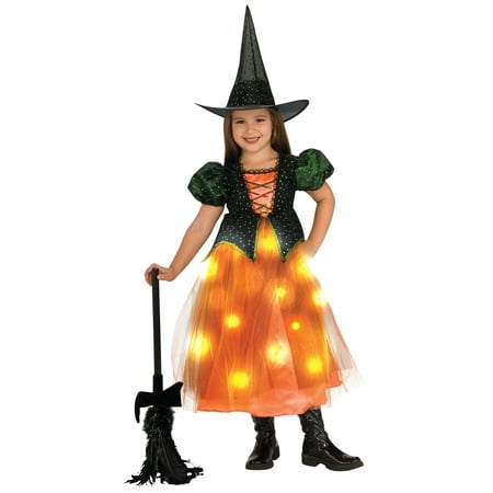 Twinkle Witch Light-Up Child Halloween Costume