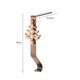 thumbnail image 4 of Soporte para medias navideñas para repisa de chimenea, soporte para medias navideñas de metal de bronce brillante para repisa de chimenea, decoraciones navideñas, 4 of 5