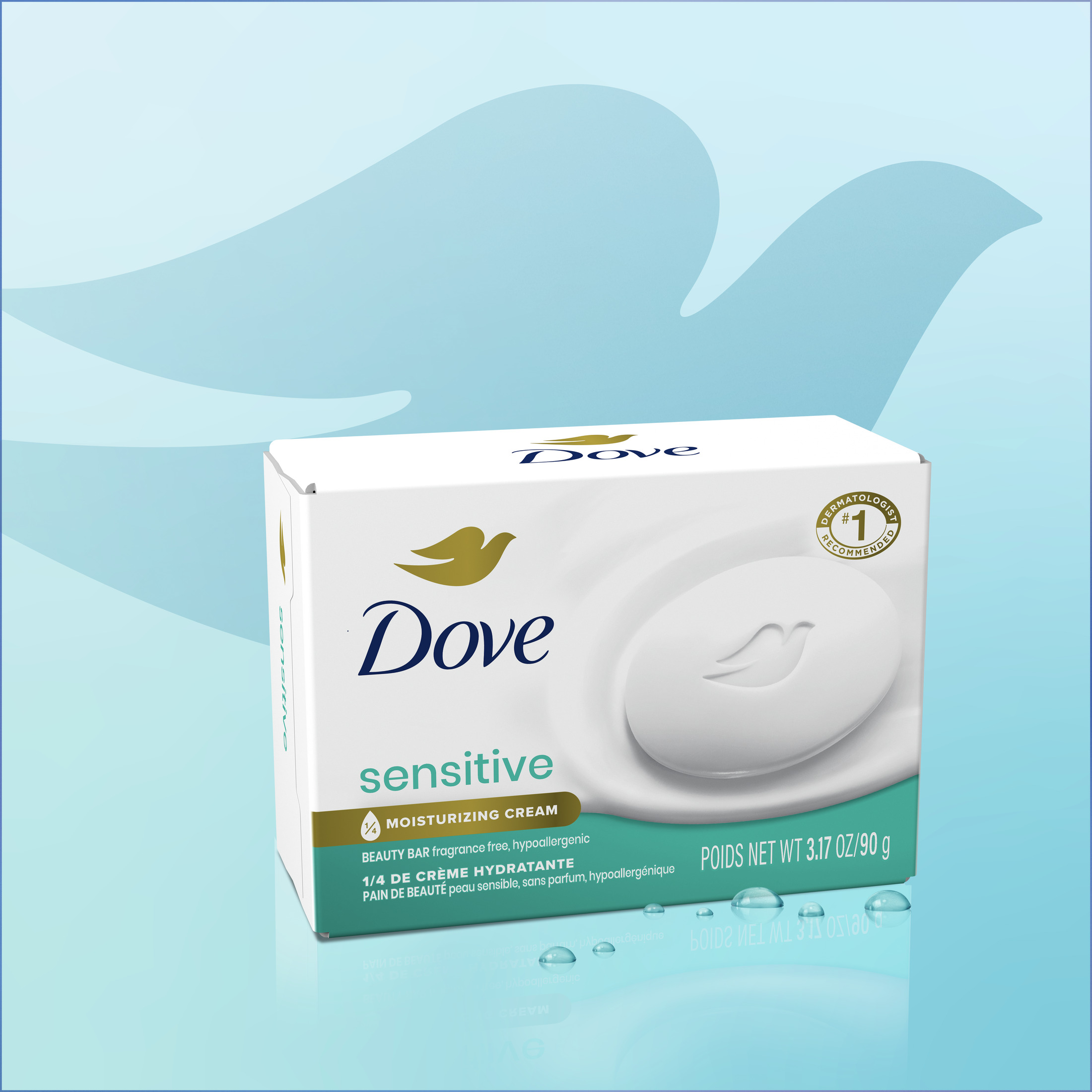 Dove Beauty Bar Sensitive Skin Fragrance Free 36-Pack photo 7