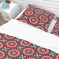 thumbnail image 4 of Designart 'Vintage Decorative Elements' Bohemian & Eclectic Duvet Cover Set, 4 of 4
