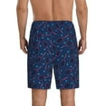 thumbnail image 4 of Lsque Tennis Racket Mens Sleep Pajama Shorts,Short Pajama Pants, Cotton Ultra-Soft Knit-X-Large, 4 of 9