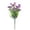 Dark Purple, variant on Vibrant Faux Silk Floral Display, 13.8in Lifelike Botanical Arrangement for Interior Design, Desktop Space Embellishment, Artistic Indoor Flower Decor, Yellow