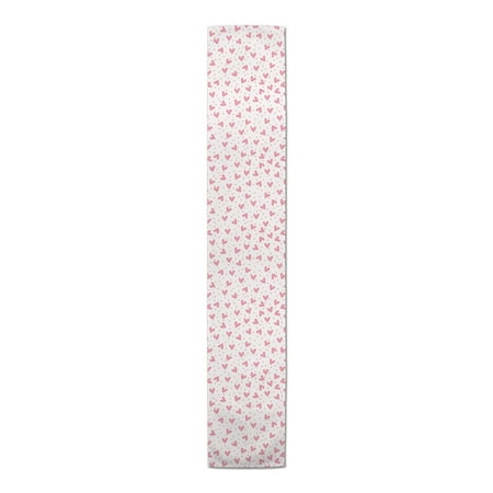 

Creative Products Heart Polka Pattern 16 x 72 Cotton Twill Table Runner