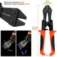 Heavy Duty Bolt Cutters 8 Inch Mini Bolt Croppers with Easy Grip